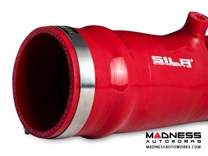 FIAT 124 Factory Air Filter Housing Upgrade Kit - SILA Concepts - Red Silicone - Deluxe Kit w/ BMC Filter